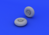 Eduard 672026 Il-2 wheels 1/72 (TAMIYA)